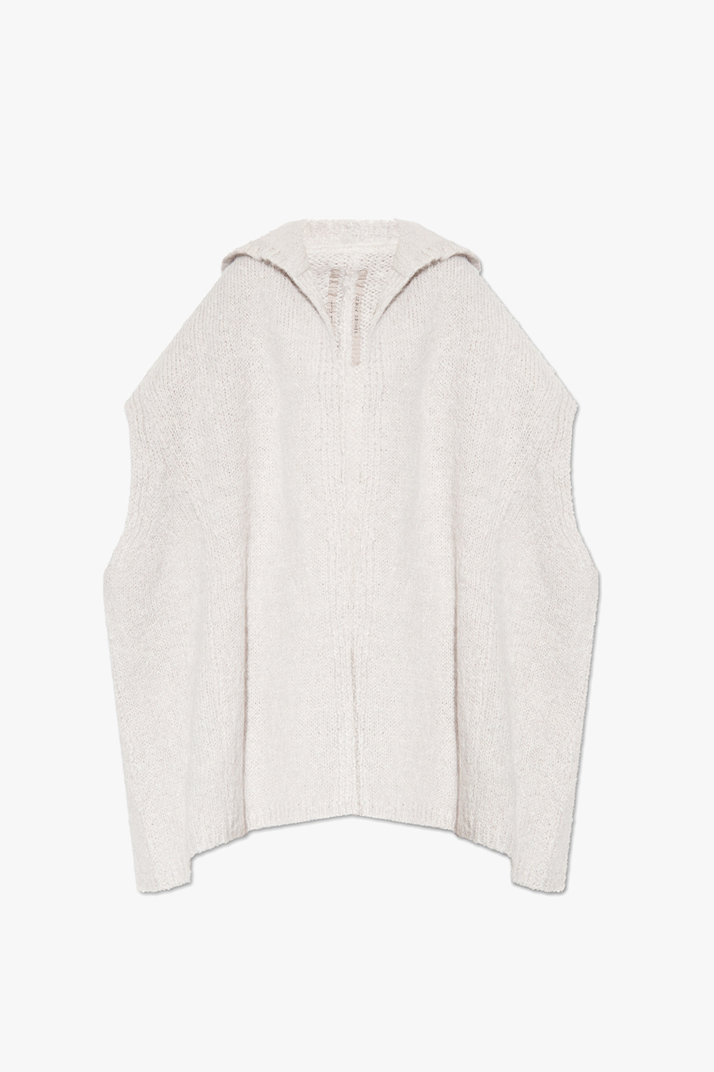 Rick Owens Hooded Zipped Cardigan in Black | SVD